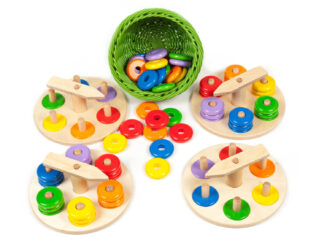 Zeiger-Steckspiel-Set