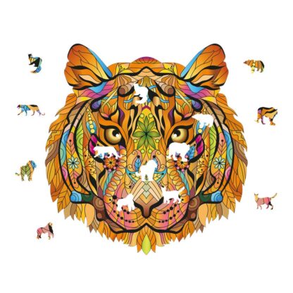Wooden Puzzle Tiger