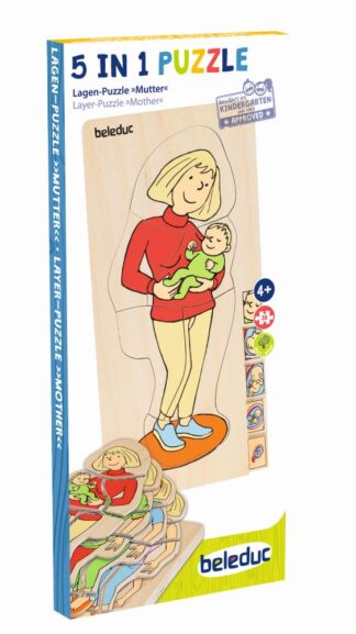 Lagen-Puzzle Mutter