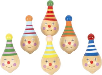 Holzkreisel Clown
