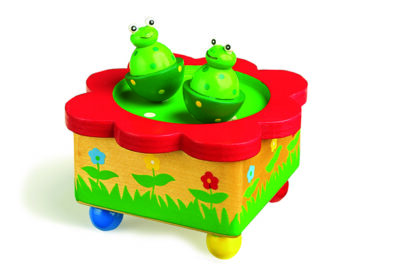Spieluhr "Froschteich"
