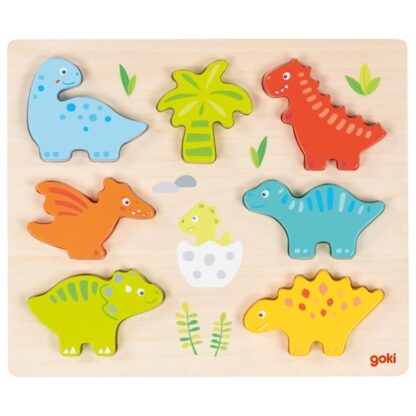 Einlegepuzzle Dinosaurier