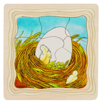Puzzle Das Huhn