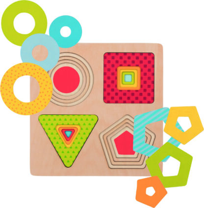 Schichtenpuzzle Formen