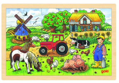 Einlegepuzzle Müllers Farm
