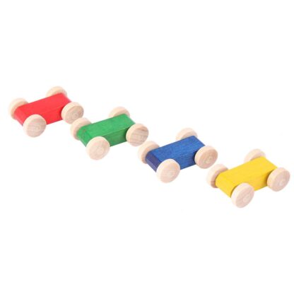 Renn-Auto bunt
