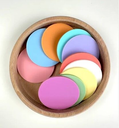 Farbchips pastell klein