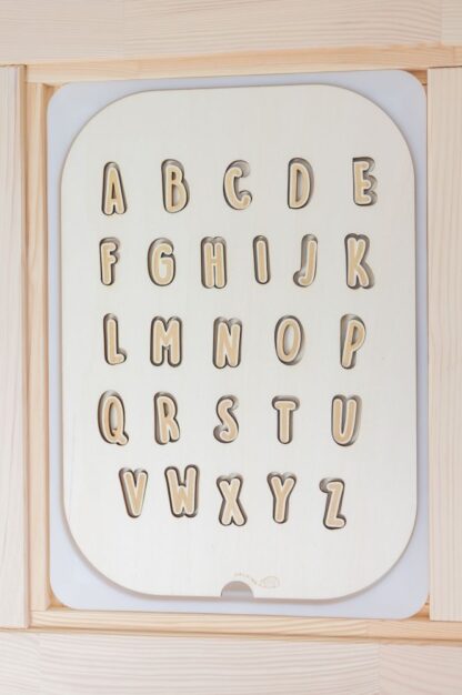 3D-Buchstabenplatte