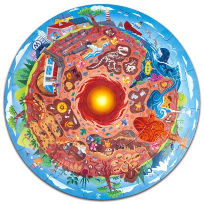 Puzzle Unter der Erde