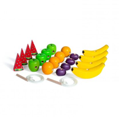 Lernspiel Fädelfrüchte