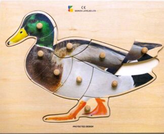 Puzzle realistisch Ente