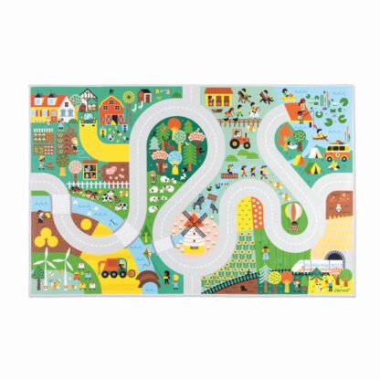 Teppich Motiv Land