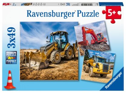 Baufahrzeuge im Einsatz