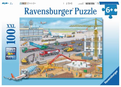 Baustelle am Flughafen