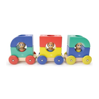 12 Magnetische Holzbausteine