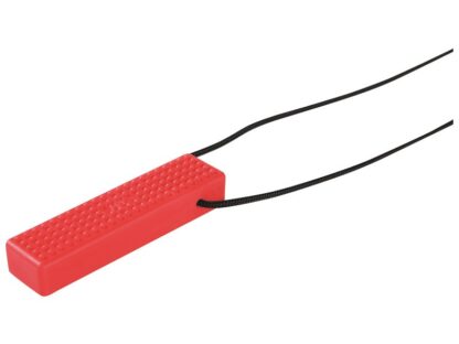 Beißkette Baustein Rot