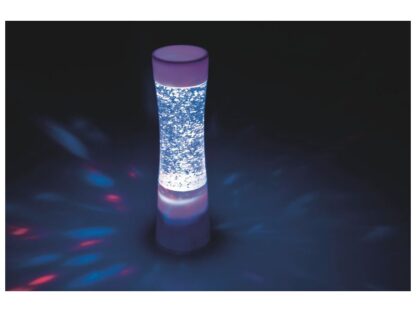 Lampe mit Glitzer