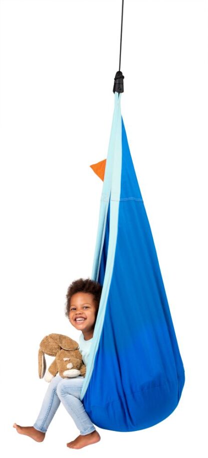 Hängenest Blau