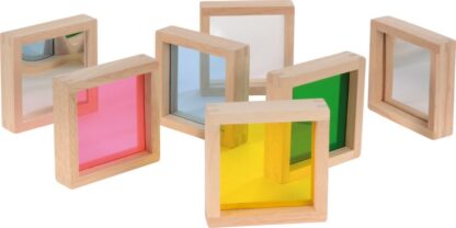Blocks bunt und Spiegel