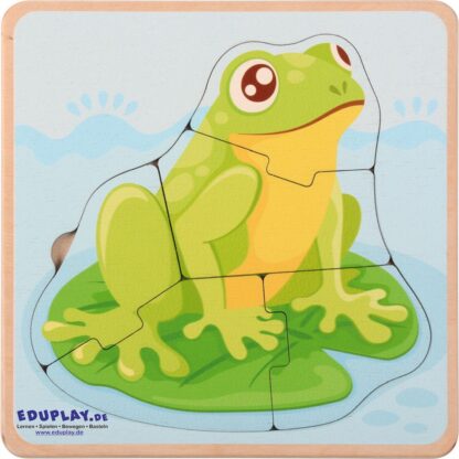Lebenszyklen Puzzle Frosch