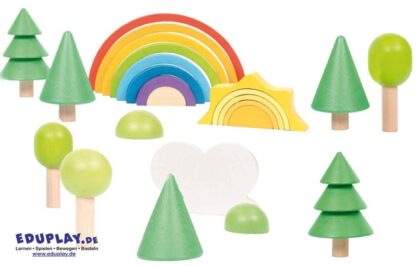 Regenbogenlandschaft