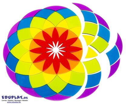 Acryl Form großes Mandala