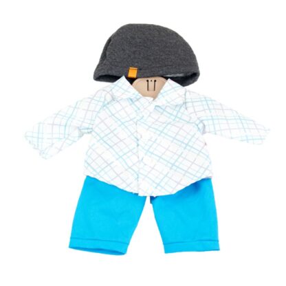 Set blaue Hose