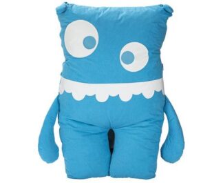 Großes Monsterkissen blau