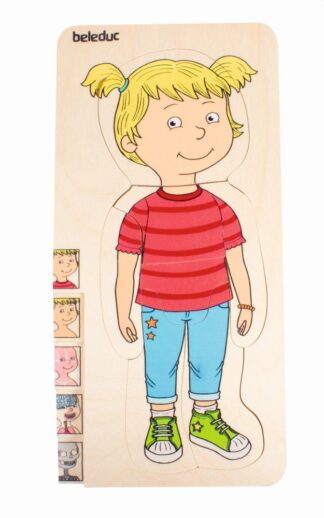 Körper-Puzzle Mädchen