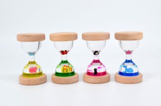 Sanduhr flüssig Holz