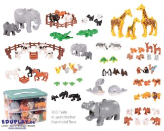 Klemmbaustein Tiere