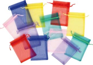 Bunte Organzabeutel
