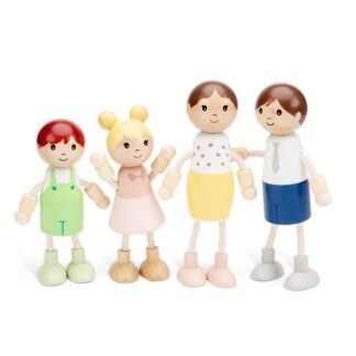 Familie aus Holz