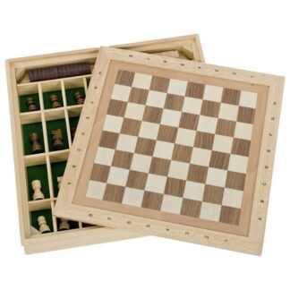 Schach, Dame und Mühle