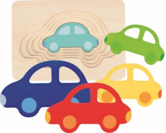 Schichtenpuzzle Auto