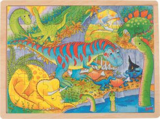 Einlegepuzzle Dinosaurier