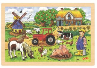 Einlegepuzzle Müllers Farm