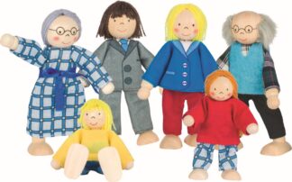 Biegepuppen City Familie