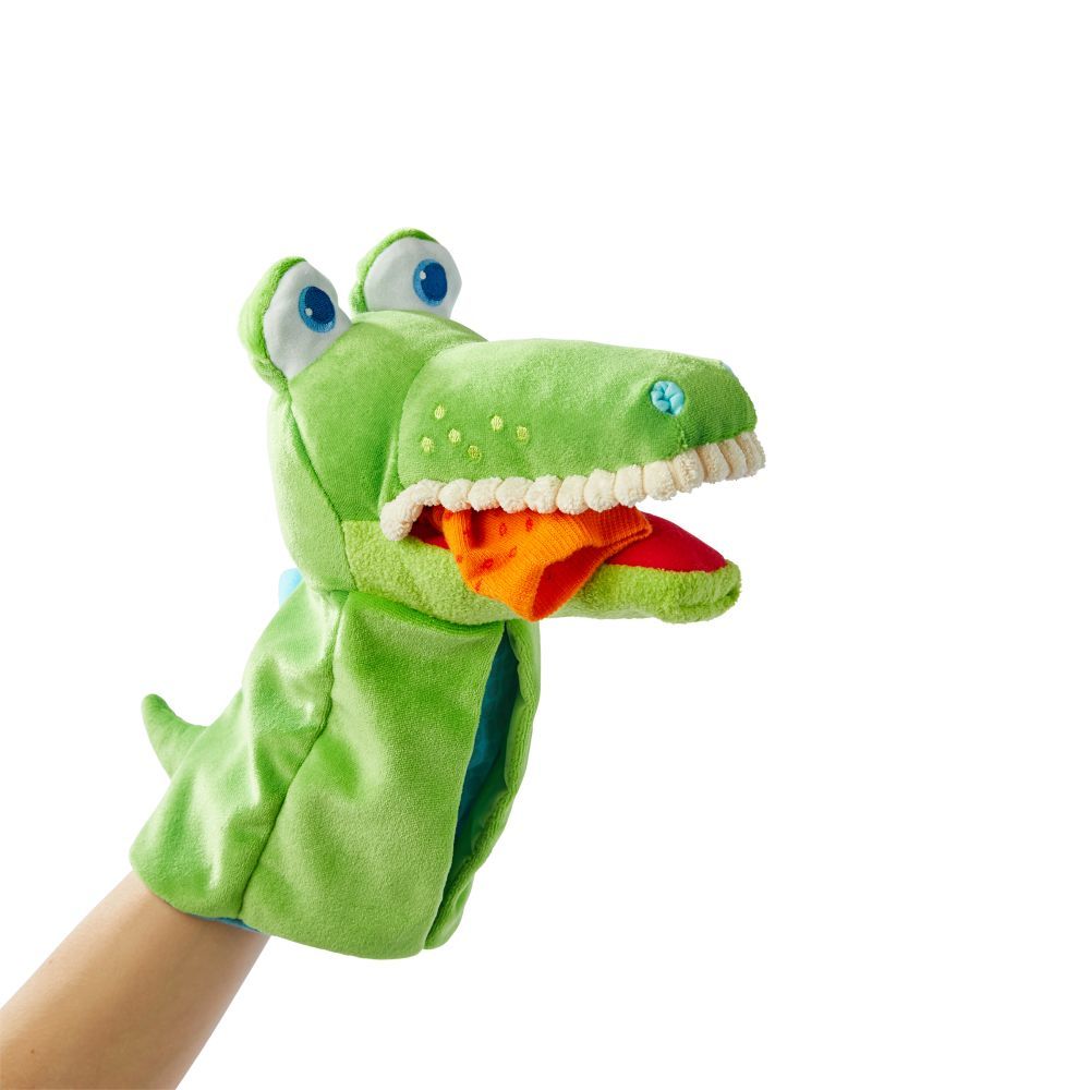H-Puppe Kroko m. Tasche