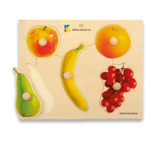 Puzzle große Griffe Obst