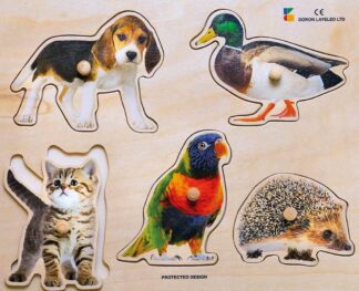 Puzzle realistisch Tiere