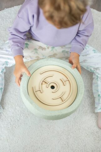 Labyrinthplatte rund