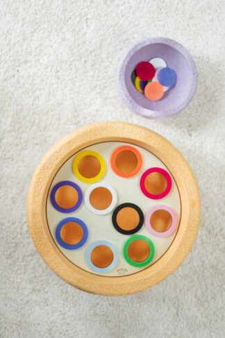 Sortier. Grundfarben rund