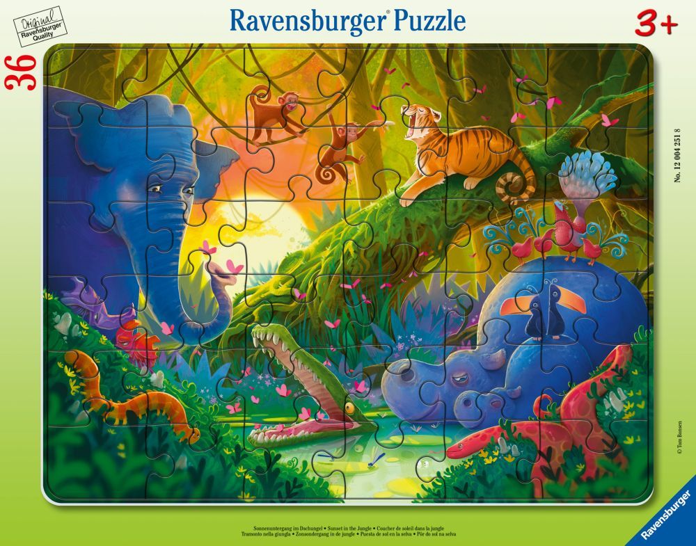 Puzzle Dschungel 36 T