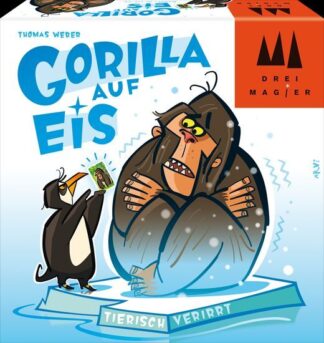 Gorilla auf Eis