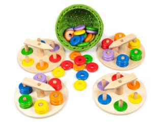 Zeiger-Steckspiel-Set