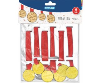 Medaillen, 6 Stück