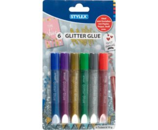 Glitter Glue, 6 Tuben