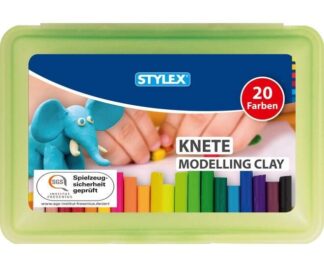 Knete, 20 Stangen bunt