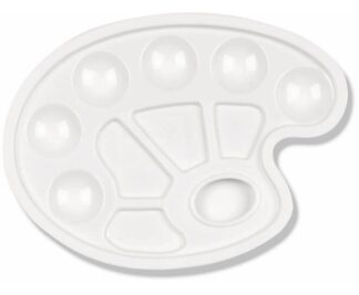 Mischpalette, weiß